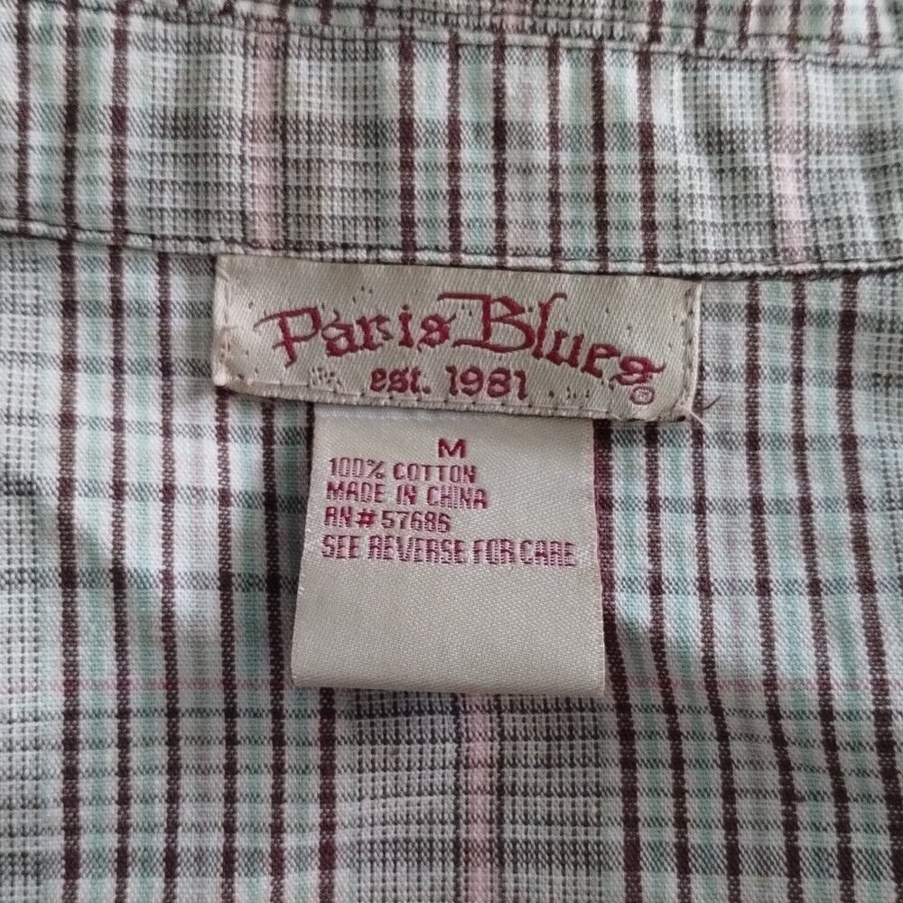 Paris Blues Plaid Coat - Picture 10 of 10